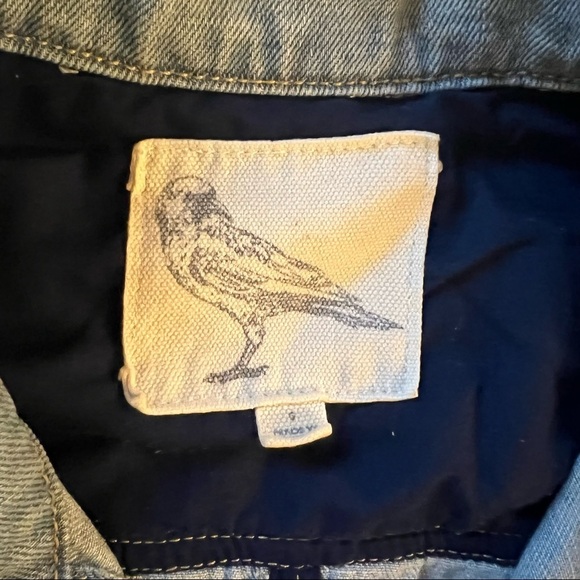 Denim Jacket With Neon Embroidery​ - Picture 6 of 6